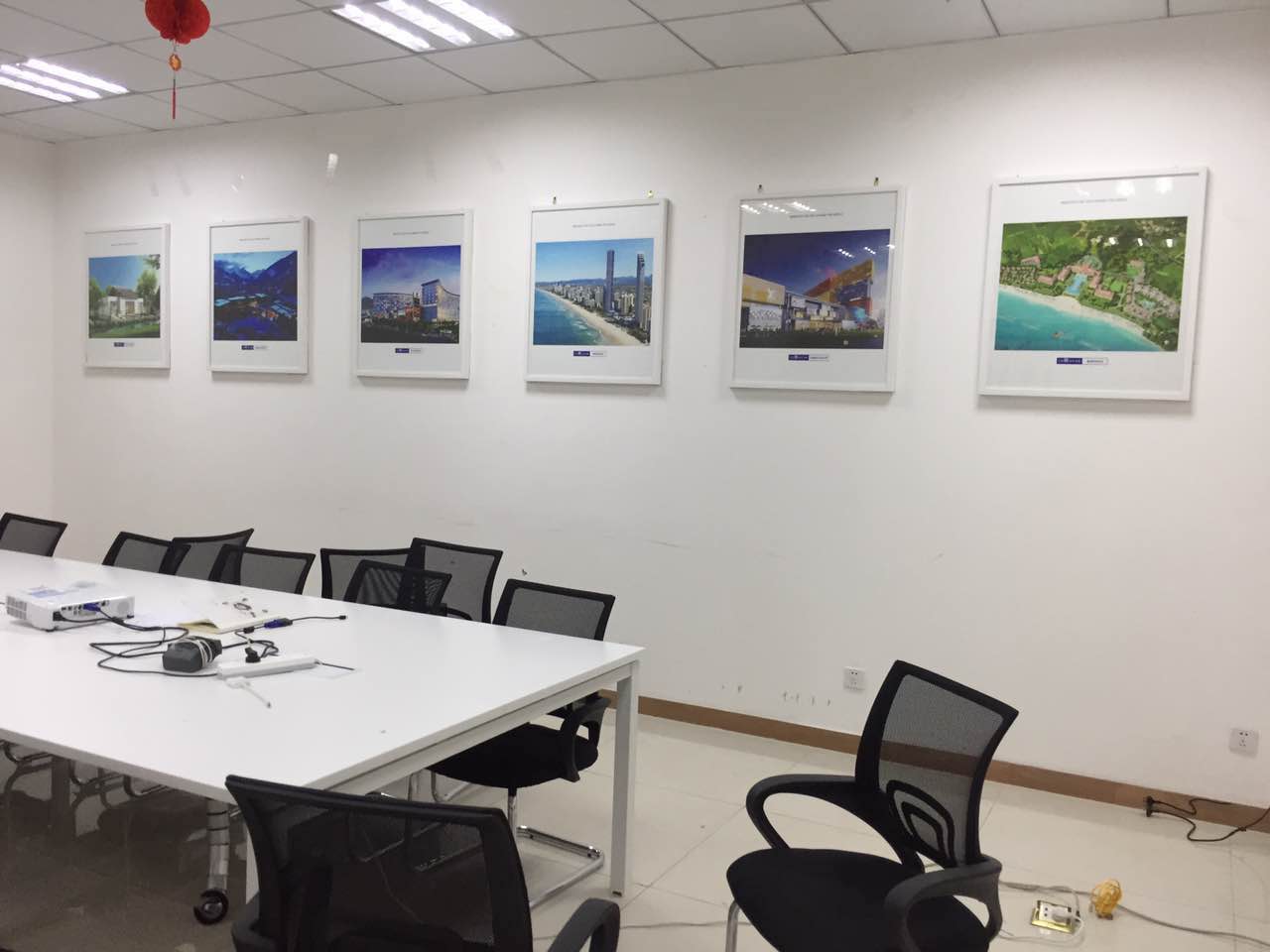 复华文旅企业文化墙，，，成都公司文化墙设计装置