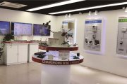 长虹展厅设计及现场制品展示效果